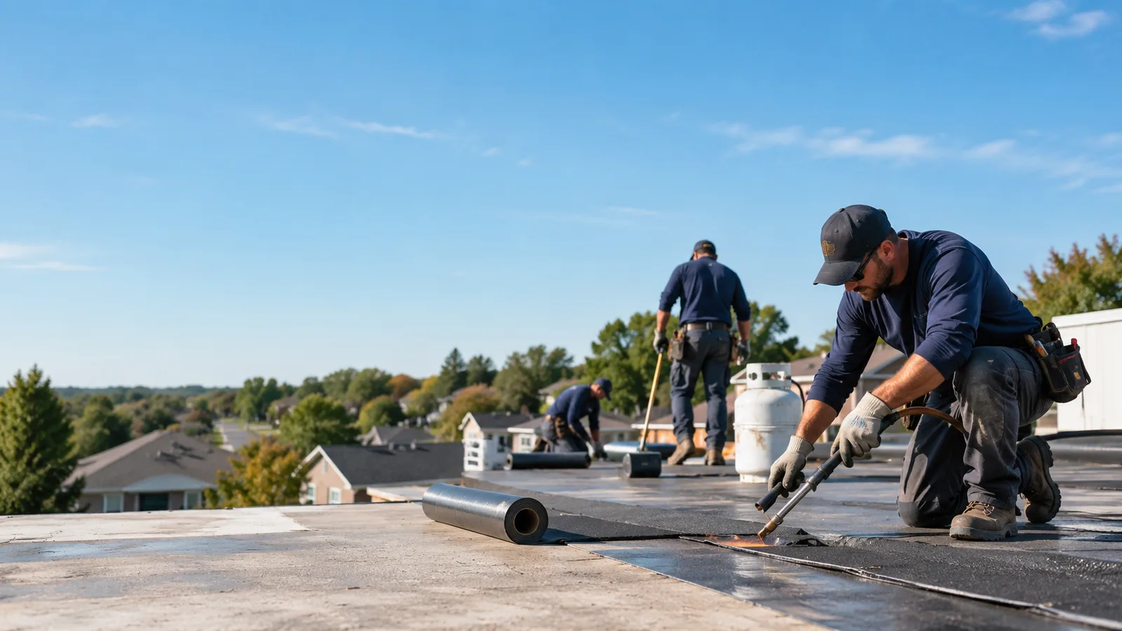 Flat Roof Leak Repair providers in Thomson, IL